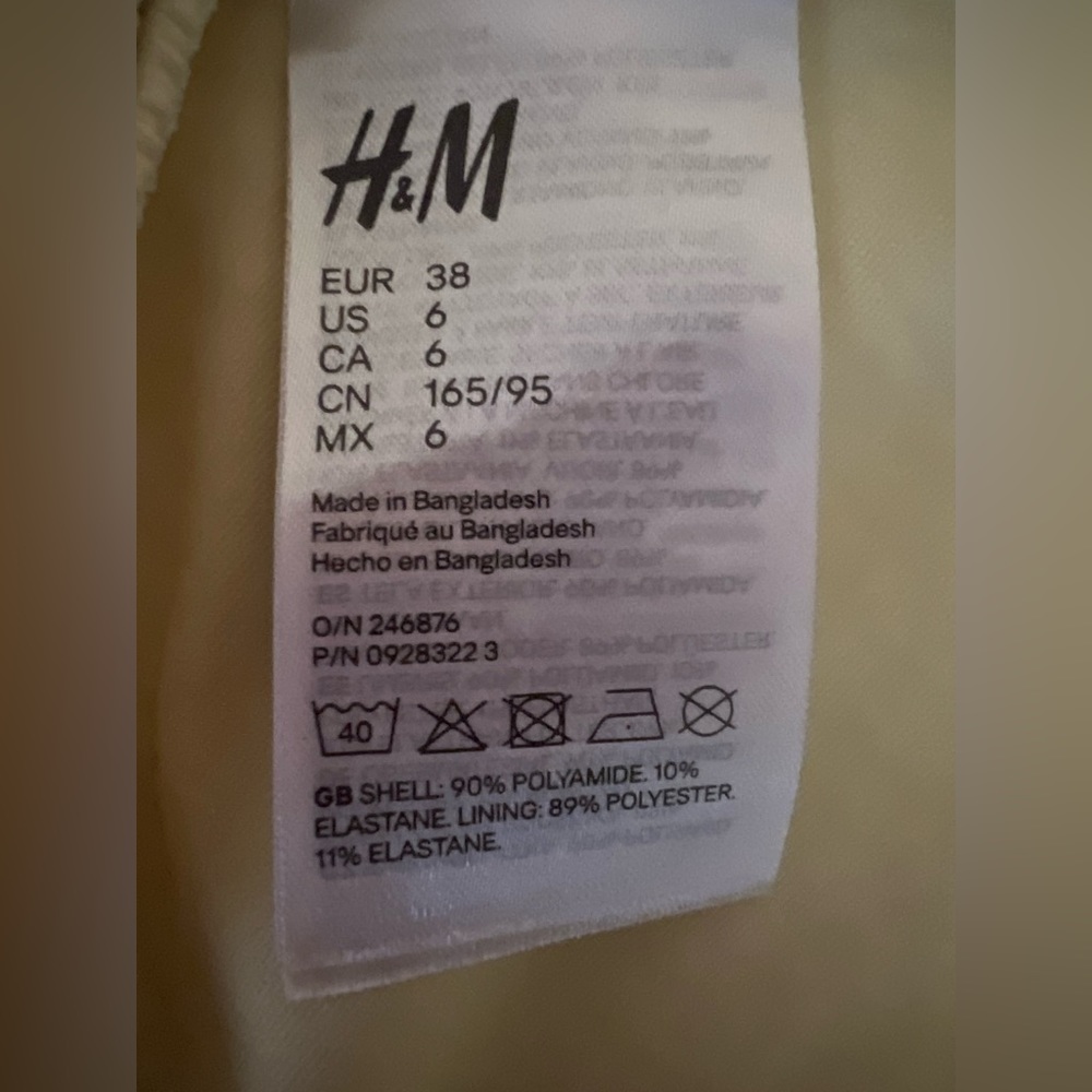 H&M BIKINI SET | | LEMON YELLOW COLOR - Picture 7 of 8